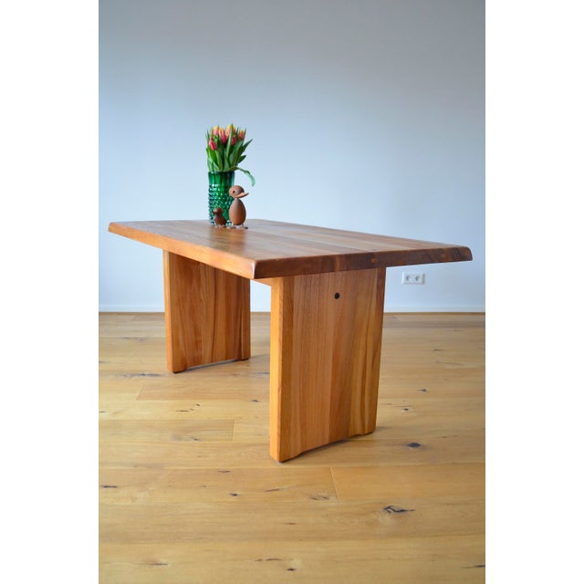 Pierre Chapo Vintage French T14 Dining Table by Pierre Chapo, 1960s For Sale - Image 4 of 18