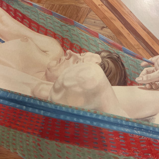 1980s Philip Pearlstein Signed Exhibition Poster For Sale - Image 4 of 12
