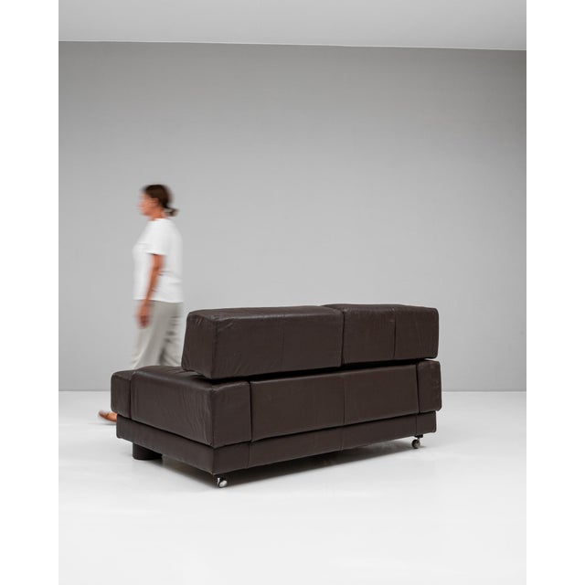 1970s Brazilian Leather Sofa By Percival Lafer For Sale - Image 12 of 12