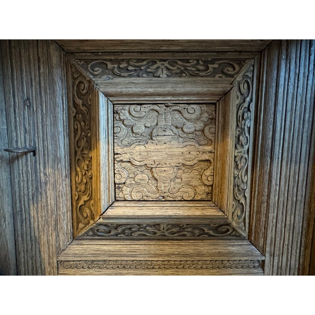 Antique Flemish Oak Cabinet, 1780 For Sale - Image 12 of 18