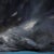 Sky 40 by James Van Fossan | Oil on gallery wrap linen Dark clouds with hints of blue sky. For Sale