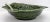 1960s Majolica Cabbage Leaf Serving Bowl For Sale - Image 4 of 7