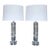 Pair Ralph Lauren Crystal Column Lamps For Sale