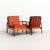 1950s Vintage Easy Chair in the style of Jean Prouvé, 1950s, Set of 2 For Sale - Image 5 of 15