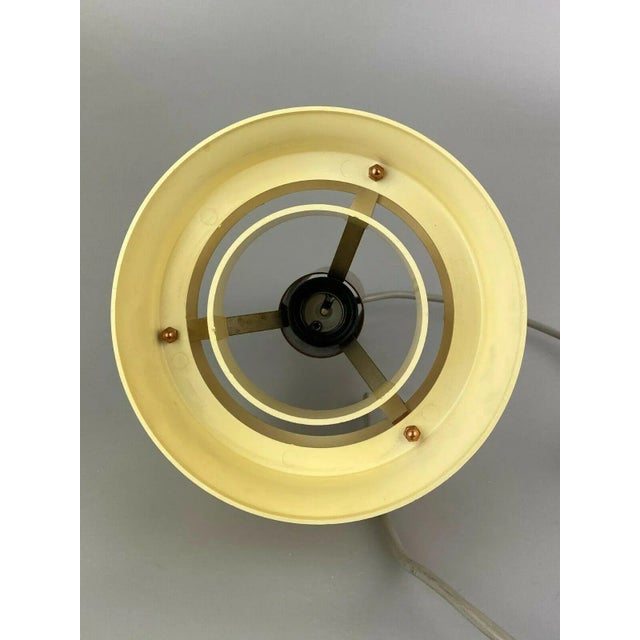 Mid-Century Space Age Pendant Lamp in Metal from VEB For Sale - Image 9 of 10