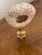 Gorgeous Coastal Purple Sea Shells Lamp Finials For Sale - Image 4 of 4