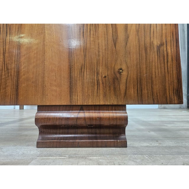Art Deco Double Bed in Walnut Burl, 1940 For Sale - Image 13 of 15