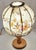 Vintage Turned Pine Table Lamp with Fabric Shade, 1970s For Sale - Image 3 of 8