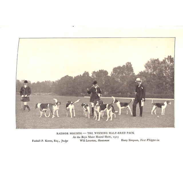 "Radnor Reminiscences: A Foxhunting Journal" 1921 Reeve, J. Stanley For Sale - Image 10 of 12