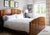An exceptional custom California King bed commissioned for Vidal Sassoon’s Beverly Hills residence in 1984. This...