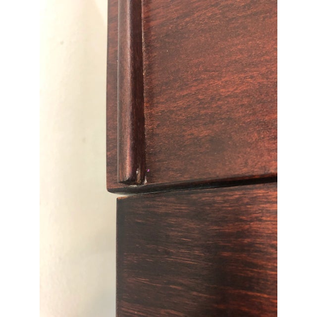 Auburn Danish Rosewood Rolling Tray Table For Sale - Image 8 of 11