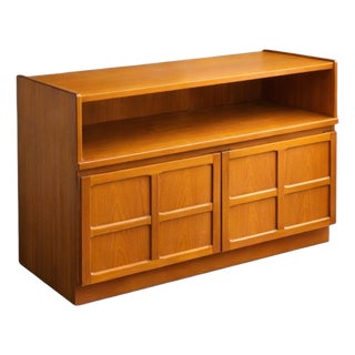 Mid-Century Teak Sideboard with Open Shelf from Nathan, 1960s For Sale