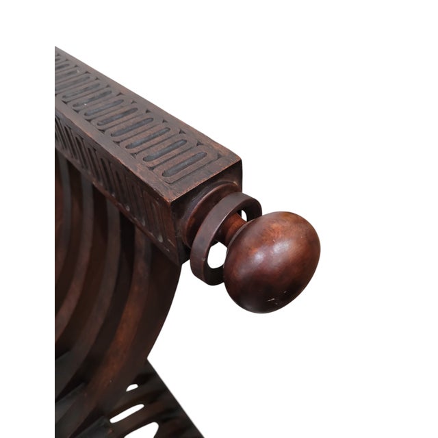 Wood Early 19th Century Savonarola Chair For Sale - Image 7 of 12