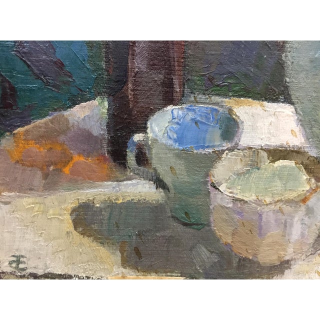 *** ABOUT THIS PAINTING *** * TITLE: "Food and drinks on the table" * SIZE: 33x50 cm/'12.99x19.68 inches' * MEDIUM: oil,...