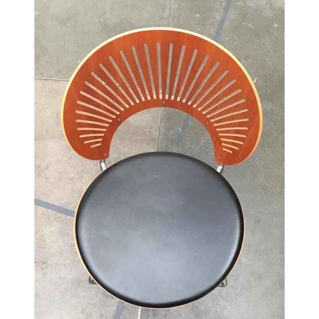 Metal Set of Danish Trinidad Barstools by Nanna Ditzel for Fredericia, 1990s For Sale - Image 7 of 18