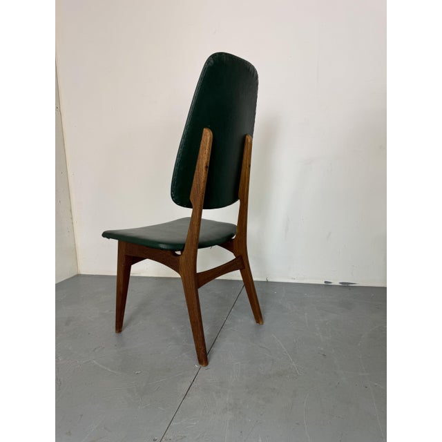 Mid-Century Modern Danish High Back Teak Dining Chairs by Bruk Sorheim, 1960s, Set of 4 For Sale - Image 10 of 12