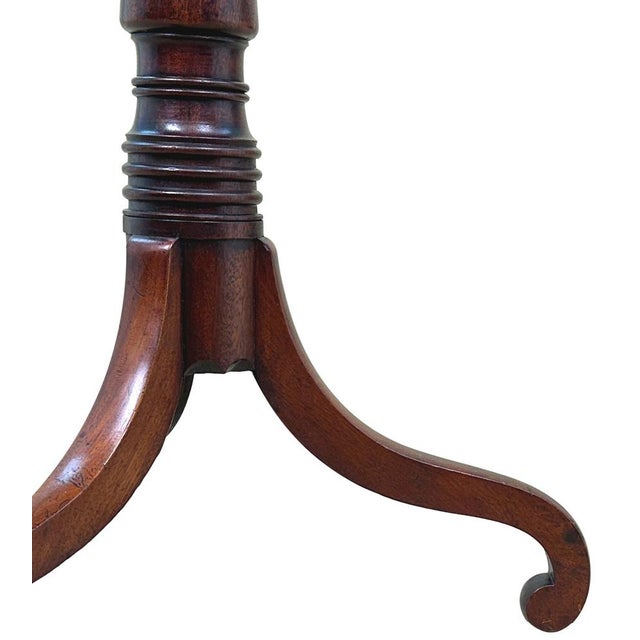 Georgian Mahogany Rectangular Lamp Table, 1810 For Sale - Image 9 of 11