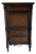 1990s Alligator Embossed Secretary Desk For Sale