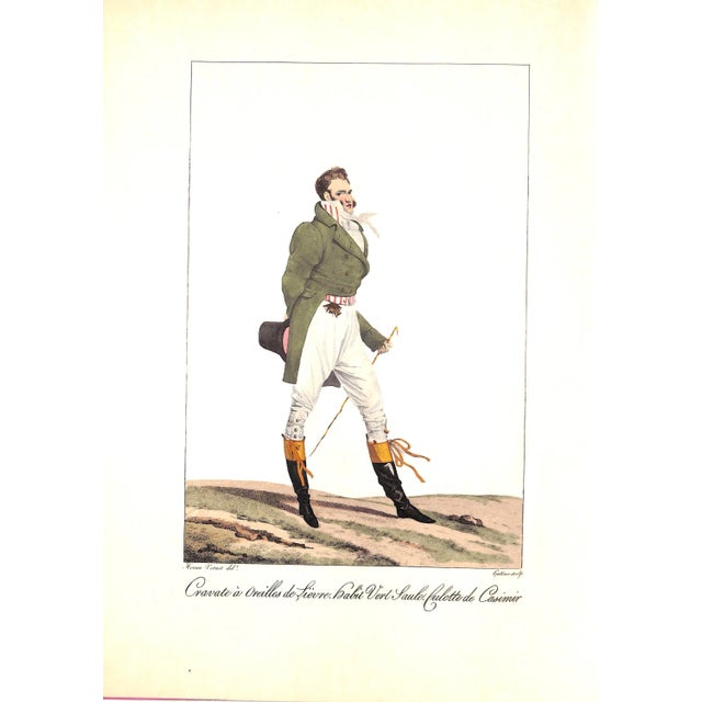 1950s "Costumes Et Modes D'Autrefois: Incroyables Et Merveilleuses Paris 1810-1818" 1955 Weigert, Roger-Armand [Texte Par] For Sale - Image 5 of 15