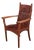 An Alan Daigre Wood Crafted Armchair For Sale