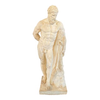 French Sculpture of Male Nude For Sale