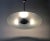 White Czech Bauhaus Glass Plate Pendant Lamp, 1930s For Sale - Image 8 of 13