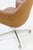 Knoll Desk Chair in Contrasting Saddle Leather/Suede, Vintage Swivel Base For Sale In New York - Image 6 of 8