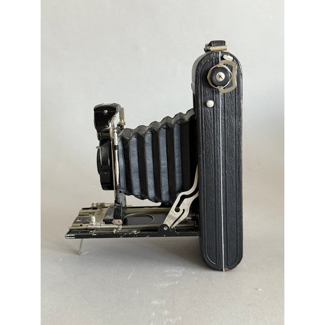 Metal Antique 1914 Kodak Autographic 1a Series III Camera With Case For Sale - Image 7 of 15
