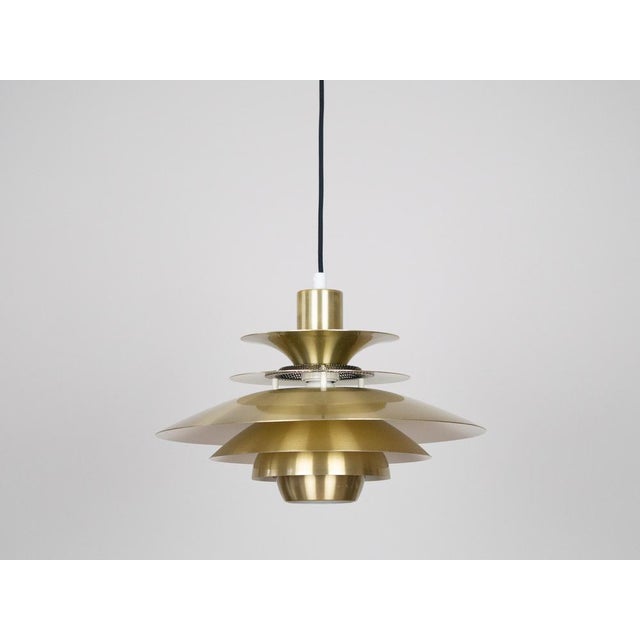 Vintage Danish Verona Hanging Lamp by Kurt Wiborg for Jeka, 1980s For Sale - Image 13 of 13