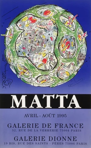 1995 Roberto Matta Poster