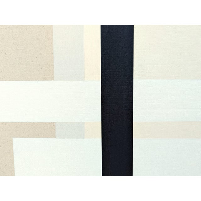 Holland Geibe l"My Ducks Are Definitely Not in a Row" Contemporary Neutral Toned Abstract, 2023 For Sale - Image 10 of 11