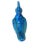 Mid 20th Century Italian Bitossi Rimini Cerulean Blue Pottery Bird Figurine For Sale - Image 9 of 10