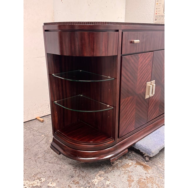 2000 - 2009 Furnitureland South Art Deco Storage Console For Sale - Image 5 of 12