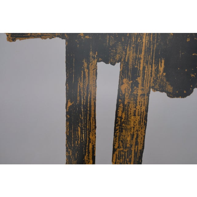 Modern Eau Poster after Pierre Soulages For Sale - Image 3 of 8