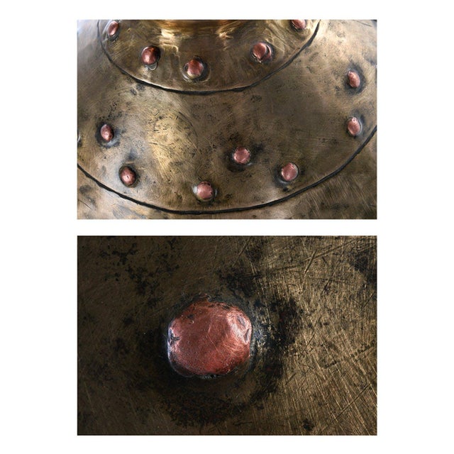 Brass Vase, 1940s For Sale - Image 4 of 6