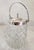 Metal Antique George V Cut Glass Biscuit Barrel with Sterling Silver Mount, 1919 For Sale - Image 7 of 18