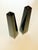 Black Mid Century Modern Black Lucite Obelisks, a Pair For Sale - Image 8 of 11