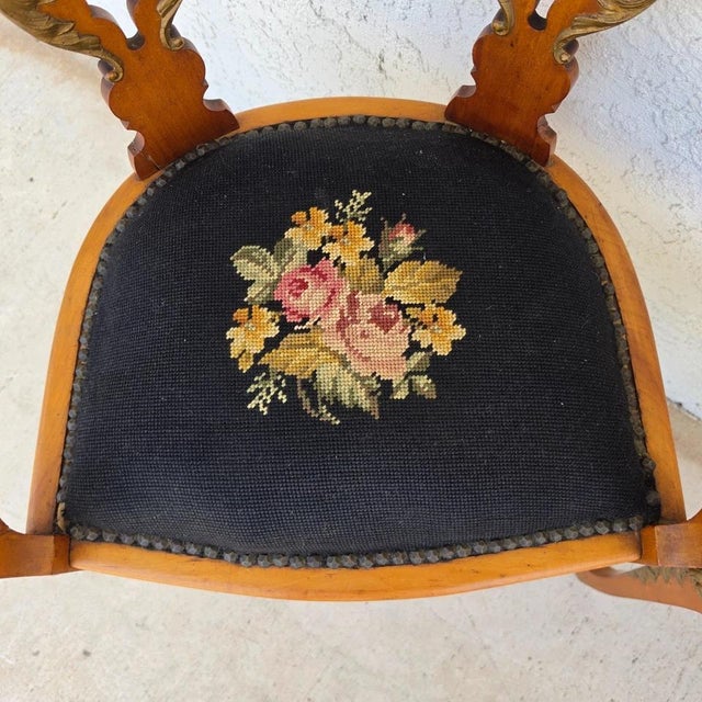 Antique Circa 1900 Victorian Corner Tub Barrel Chairs Set of 2 For Sale - Image 14 of 18