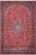 Shabby Chic Persian Kashan Rust/Blue Wool Rug - 9'8'' X 13'4'' For Sale - Image 10 of 10