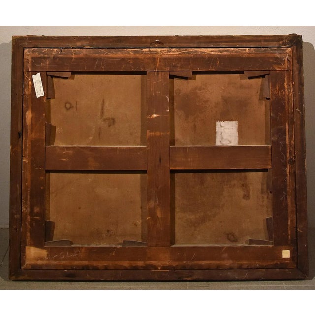 Peter Van Der Velde, Marina Landscape with Boats, 1700, Oil on Canvas For Sale - Image 15 of 16