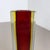 Large Red Murano Glass Sommerso Cube Vase attributed to Flavio Poli, Italy, 1970s For Sale - Image 12 of 18