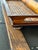 Wood Vintage British Colonial Platter Woven Bamboo Long Bar Tray 17.5" For Sale - Image 7 of 10