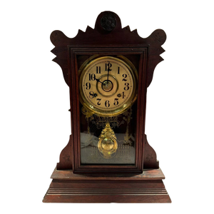 19th Century Parlor Mantel Clock by Russell & Jones