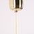 Lyfa 5-Arm Chandelier in Brass and Teak with Opal Glass by Bent Karlby for Lyfa 1960s For Sale - Image 4 of 13
