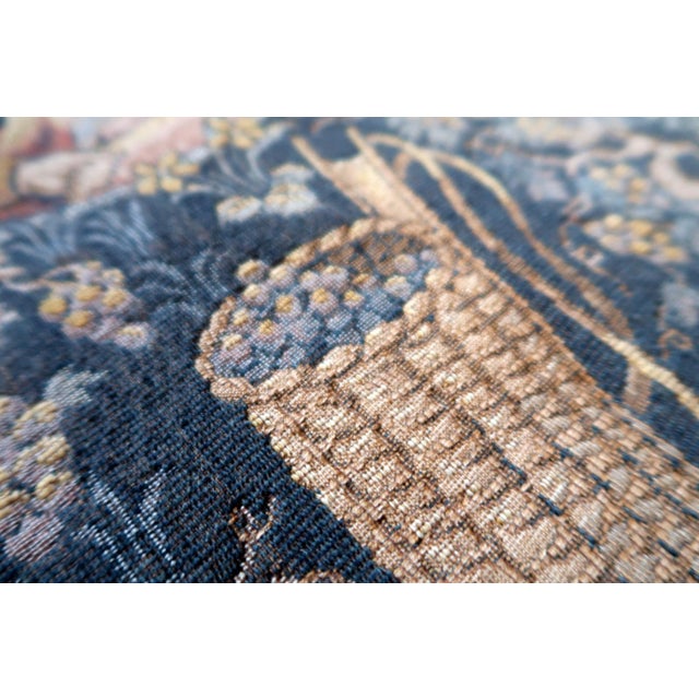 1960s 1960s, Vintage French Tapestry Wall Hanging by Marc Waymel, 3' X 3.8' For Sale - Image 5 of 18