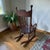 Wood Antique Early American Oak Windsor Children’s Rocker For Sale - Image 7 of 11