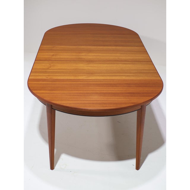 Model 55 Extendable Dining Table in Teak by Omann Jun, Denmark, 1960s For Sale - Image 12 of 18