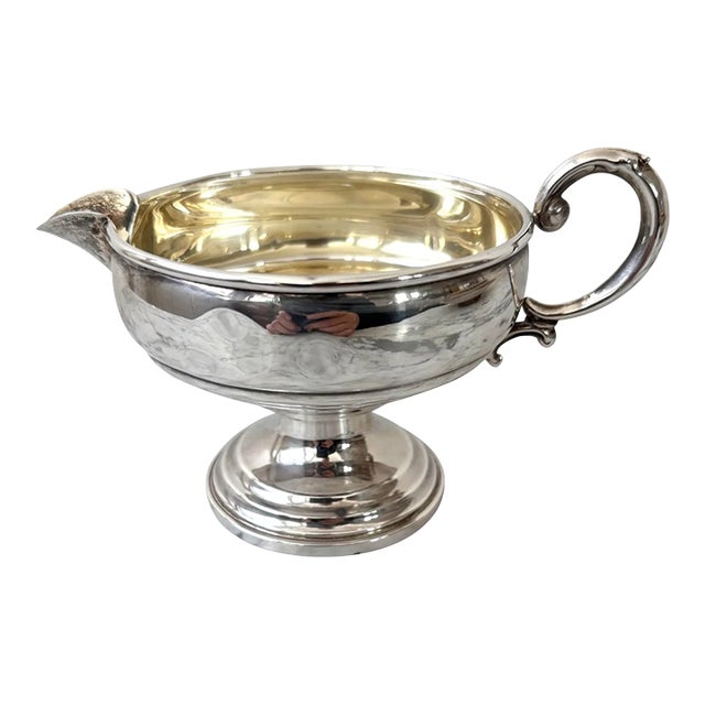 Vintage Revere Silversmiths Sterling Silver Creamer - Stamped 825 For Sale