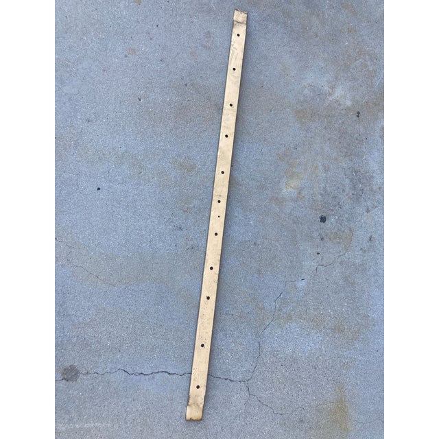 Large Forged Bronze Iron Arched Mirror 6ft 8 Spanish Moorish Colonial Style For Sale - Image 9 of 18