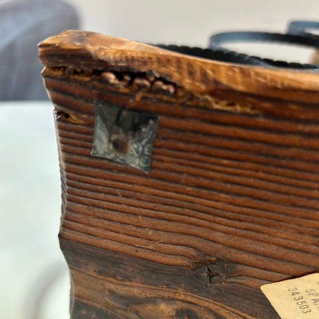 Black Vintage Spanish Brutalist Wine Holder For Sale - Image 8 of 8